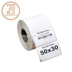 Giấy in Tem nhiệt 50x30  - T100 +8%