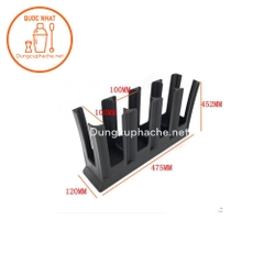 Kệ úp ly cốc THẲNG đứng 4 ngăn - T12 +8%