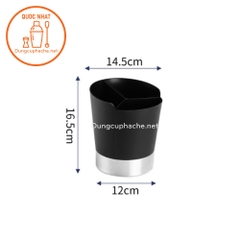 Khay đựng ống hút tròn 3 ngăn - T24