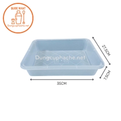 Khay nhựa đổ thạch LỚN 27,5 x 35 x 7,5 cm +8%