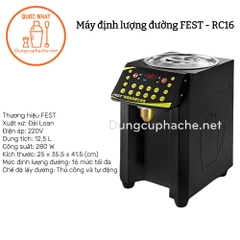 Máy định lượng đường FEST RC-16 280W -N