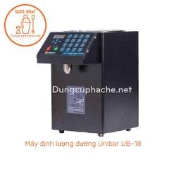 Máy định lượng đường Unibar UB-18 (Màu đen) +8%
