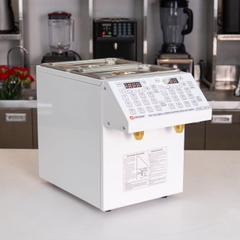 Máy định lượng đường sữa 2 ngăn Unibar UBS26 (TRẮNG)