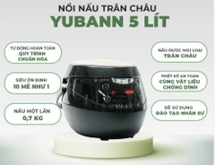 Nồi nấu trân châu tự động Yubann 5 Lít +8%