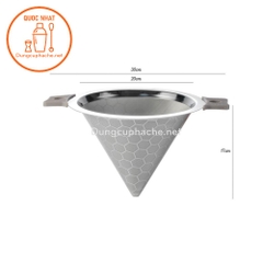Phễu lọc trà 2 lớp Inox 304 - ĐK 30cm +10%