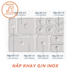 Nắp Khay G/N  1/9 (CAO CẤP) +8%