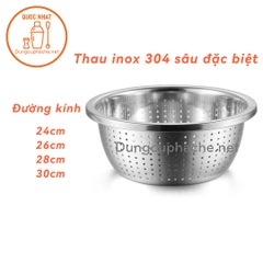 Rổ inox sâu đặc biệt DK 24cm +8%