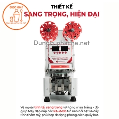 Máy dập màn ly cốc Promax SM95 +8%