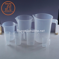 Ca đong nhựa quai hở 100ml - T700 -8%