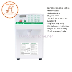 Máy định lượng đường  ZETSU Z-16 +8%