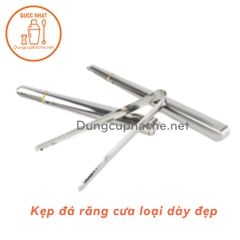Kẹp đá răng cưa DÀI 22cm - Loại Dày đẹp -K