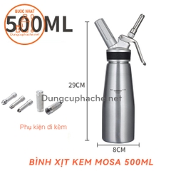 Bình kem Mosa 500ml - T12 +10%