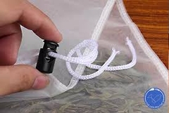 Túi lọc trà dây rút Nhỏ - CÓ NÚT 20x20 cm +8%