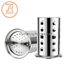 Ống đũa inox quả táo 10x17cm -10%