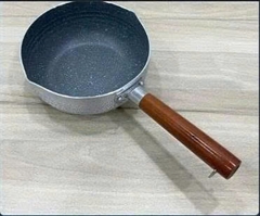 Quánh nhôm cán gỗ 2 đáy 24cm chống dính dùng được bếp từ +8% XPGFD24-CD