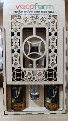 CẶP RƯỢU TIẾN VUA - Hộp gỗ