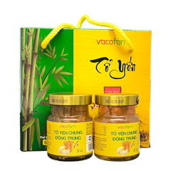 Tổ yến chưng đông trùng Vacofarm - Hộp 6 hũ x 70ml
