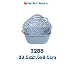 Bộ rổ 6 món kèm chậu tiện dụng Nhựa Việt Nhật B3288/89/90 Nhựa Việt Nhật Shop