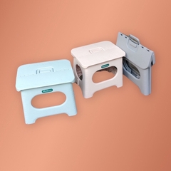 Ghế đẩu gấp gọn 2 size cao cấp Hokori 2058/2059 Nhựa Việt Nhật Shop