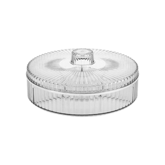 [TẾT] Khay mứt tròn 4 ngăn cổ truyền Hokori 5635-1 Nhựa Việt Nhật Shop