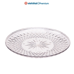 Đĩa nhựa tròn kim cương trong suốt Hokori DKCH 1290/1291/1292 Nhựa Việt Nhật Shop