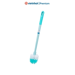 Cọ nhà vệ sinh, cọ bồn cầu dạng tròn hai màu C5854 Nhựa Việt Nhật Shop