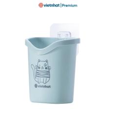 Cốc dán tường tiện ích, cốc để bàn chải, kem đánh răng dán tường 6370 Nhựa Việt Nhật Shop
