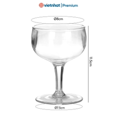 Ly kem nhựa trong suốt Việt Nhật LKV 6303/6305 Nhựa Việt Nhật Shop