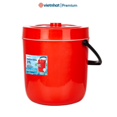 Thùng đựng đá, Phích đá tròn giữ nhiệt 28L Việt Nhật P3928 Nhựa Việt Nhật Shop