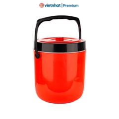 Thùng đựng đá, phích đá tròn 22L giữ nhiệt an toàn siêu bền Việt Nhật P3922 Nhựa Việt Nhật Shop