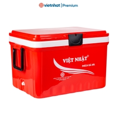 Thùng đựng đá, phích đá vuông 60L giữ nhiệt có bánh xe tiện lợi P3960 Nhựa Việt Nhật Shop