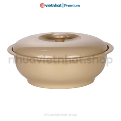 Âu phíp đựng cơm, canh có nắp, âu cơm giữ nhiệt, âu trong 6435-2 Nhựa Việt Nhật Shop