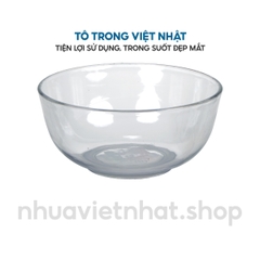Tô nhựa, tô canh, bát đựng canh, bát trong 1T8 B6831 Nhựa Việt Nhật Shop
