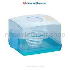 Hộp giấy, hộp đựng giấy ăn, hộp giấy lò xo H2703 Nhựa Việt Nhật Shop