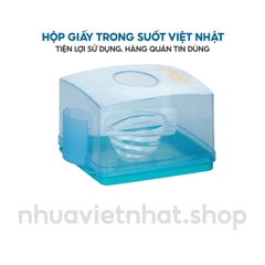 Hộp giấy, hộp đựng giấy ăn, hộp giấy lò xo H2703 Nhựa Việt Nhật Shop