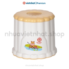 Hộp đựng giấy, hộp giấy ăn, hộp đựng giấy nấm H2701 Nhựa Việt Nhật Shop