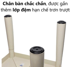 Bàn học sinh hình Vuông có in hình 1810-1 Nhựa Việt Nhật Shop