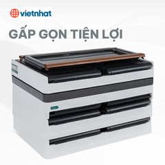Tủ đựng đồ gấp gọn 3 tầng Tana Hokori T3886-3 Nhựa Việt Nhật Premium