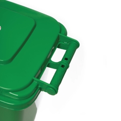 Thùng Rác Có Bánh Xe 5342 40l tiện lợi, ngăn mùi, nắp đậy kín Nhựa Việt Nhật Shop
