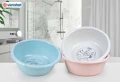 Thau, Chậu, tròn đốt trúc đa năng cao cấp Hokori C2324- Nhựa Việt Nhật Shop