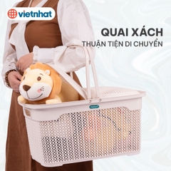 Làn đi sinh, làn nắp đi sinh cho mẹ, làn nắp chấm bi Hokori L2609 Nhựa Việt Nhật shop