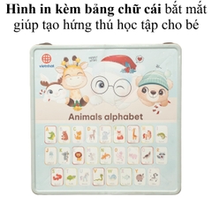 Bàn học sinh hình Vuông có in hình 1810-1 Nhựa Việt Nhật Shop