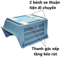 KỆ XẾP TẦNG 5569 văn phòng để bàn đa năng, tiện lợi 5569 Nhựa Việt Nhật shop