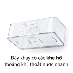 Khay dán tường nhật bé Hokori 5704 tiện ích, tiện dụng, đa năng Nhựa Việt Nhật Shop