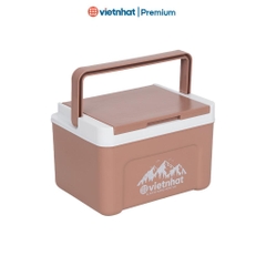 Phích đá, thùng đá vuông tiện ích mini có quai xách P3932 Nhựa Việt Nhật Shop