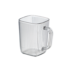 Cốc nhựa trong, cốc đánh răng, cốc vuông tăm có quai C6251 Nhựa Việt Nhật Shop