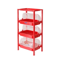 Kệ chén bát có nắp đậy kín, kệ nắp đa năng Việt Nhật K5552 Nhựa Việt Nhật shop