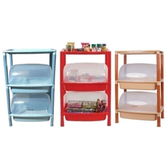 Kệ chén bát có nắp đậy kín, kệ nắp đa năng Việt Nhật K5552 Nhựa Việt Nhật shop