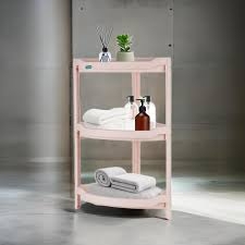 Kệ góc, kệ tam giác để đồ tiện lợi Hokori 2 tầng, 3 tầng 5555 Nhựa Việt Nhật Shop
