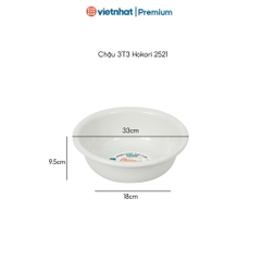 Bộ 5 Chậu cao cấp Hokori dày dặn 2520/21/22/25/26 Nhựa Việt Nhật Shop